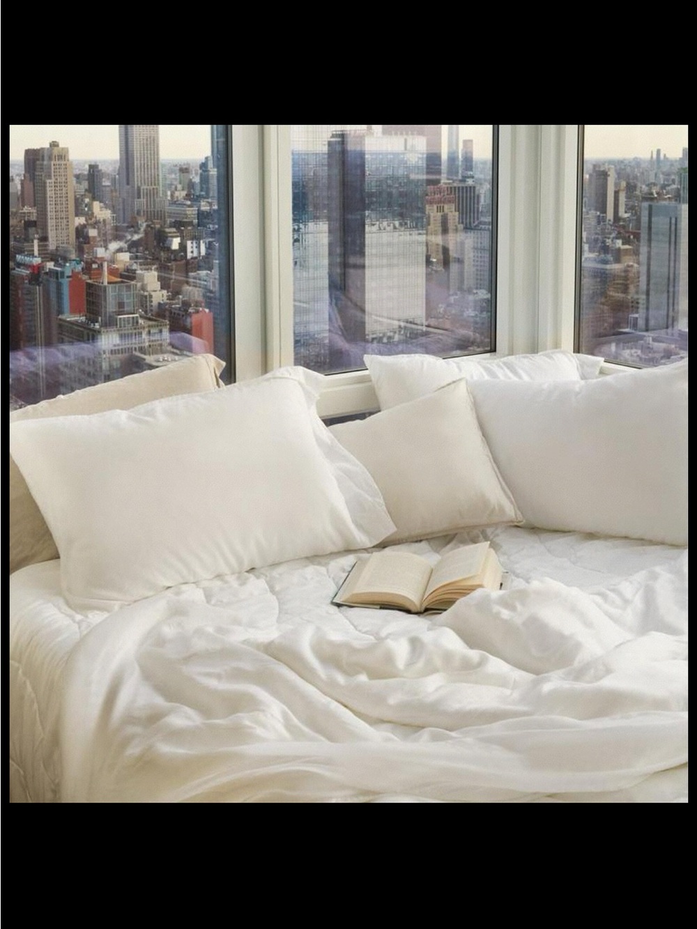 Buffy White Cotton Comforter Set by Buffy - Picture 6 of 8